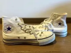 Converse All Star ホワイト ハイカットスニーカー　23.5cm