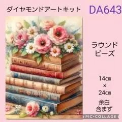 DA643★ダイヤモンドアートキット★ラウンドビーズ