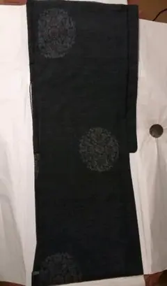 ■ 結城紬 着物 花 亀甲 無形文化財