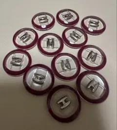 《レトロなボタン》12個（18㎜）