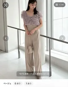 SNIDEL チュールボレロセットオールインワン