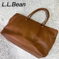 【美品】L.L.Bean エルエルビーン レザー トートバッグ 大容量