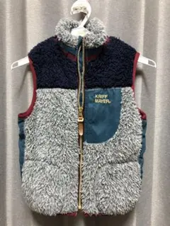 KRIFF MAYER　キッズ　フリースベスト　110　子供服　ベスト