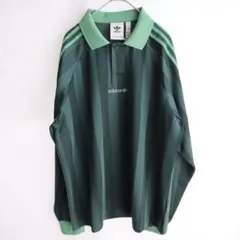 新品 アディダスオリジナルス　長袖ジャージー 緑　IW3243