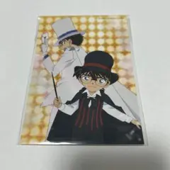 名探偵コナン　ブロマイド　怪盗キッド　江戸川コナン