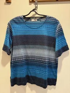 ESPREE MORE ストライプ 半袖Tシャツ
