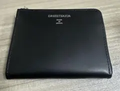 美品 DRESSTERIOR ドレステリア L字 ファスナーコンパクトウォレット