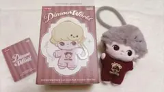 DIMOO Crush on Coffee シリーズ ぬいぐるみキーチェーン