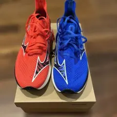 MIZUNO ミズノ ネオゼン レッド×ブルー 26.5cm