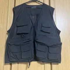 WEGO ブラック フィッシングベスト ミリタリー