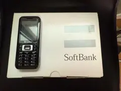 SoftBank 携帯電話本体 黒　731sc