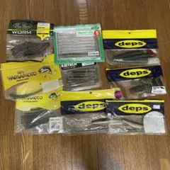 バス釣りワーム詰め合わせ