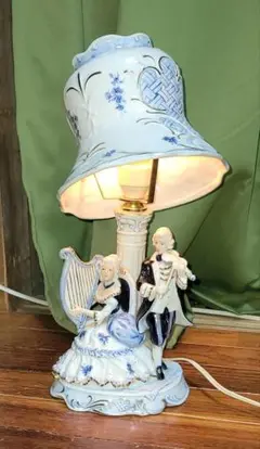 1点もの 陶器ランプシェード 加藤工芸製 自宅保管品 スタンドライト