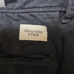 【美品】アバクロンビー&フィッチ ジョガーパンツ ３６✕３２インチ ブラック
