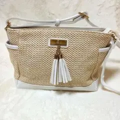 【美品】grove グローブ　ショルダーバッグ　夏用