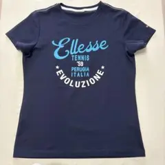 Ellesse テニス Tシャツ ネイビー