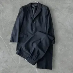 REGAL/ブラック 形状記憶スーツ ビジネス フォーマル98-YA9 ウール