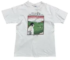 90sHanes USA製 グラフィックプリント イラスト tシャツ