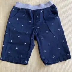 半ズボン　ネイビー　120cm