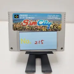 【シムシティ】メンテナンス済み【215】スーパーファミコン　ソフト