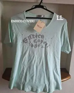 ENRICO COVERI ラインストーンTシャツ
