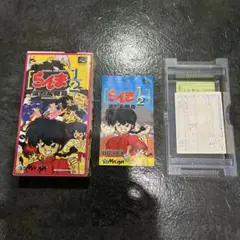 らんま1/2 空箱、説明書