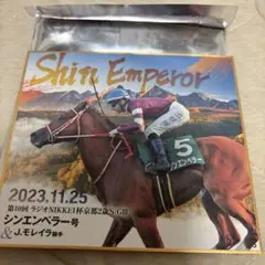 競馬 トレーディングミニ色紙 シンエンペラー