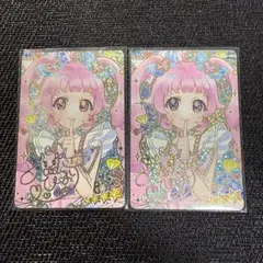 4⭐︎ひみつのアイプリ　リング1弾　ひまりジュエルバズリウムルビーSEC2枚セット