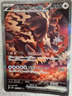 ガチグマアラキEX ポケモンカード