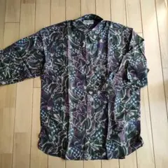C'est Récit du Dixton 抽象パターンシャツ 48