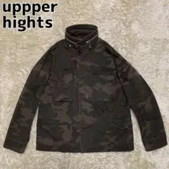 upper hights アッパーハイツ ミリタリージャケット カモ柄 0サイズ