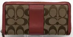JJ062 COACH コーチ ラウンドファスナー長財布