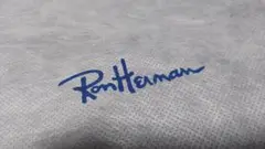 ロンハーマン　サコッシュバッグ　Ron Herman 黒 ナイロンポーチ未使用!