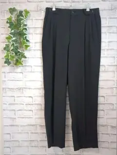 メンズ　スラックス　黒　日本製