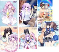 ネプテューヌ ネプギア　ノワール　閃乱　タペストリー　6点まとめ売り