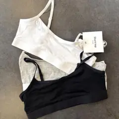 H&M ショートトップ3packキッズ夏用インナー