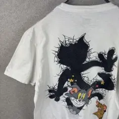 【入手困難】トムとジェリー アメリカ アニメ Tシャツ　古着　Mサイズ