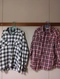 長袖シャツ 3L 2枚セット