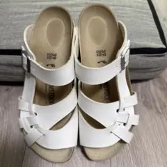Birkenstock ビルケンシュトック ピサ　Pisa　ホワイト　26cm