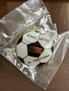 2002ワールドカップ記念　FINAL MATCH　ピンバッジ　YOKOHAMA