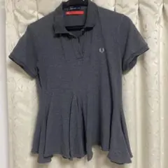 FRED PERRY mint designs 半袖ポロシャツ グレー
