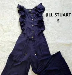 S☆新品 JILL STUART オールインワン ネイビー レーヨン パンツ