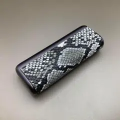 1アイコス イルマ プライム 用 ラップカバー iluma prime 白灰 蛇