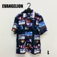 ○0214P○ EVANGELION 半袖シャツ 男性