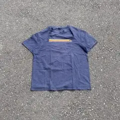 90's クイックシルバー オールドサーフ 横ノリ フェーtシャツ グランジ