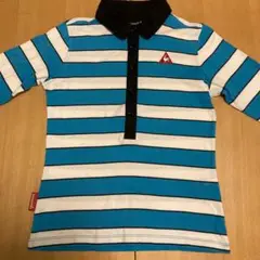 ルコックゴルフ ストライプ柄 長袖