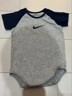 Nike グレー ネイビー ロンパース