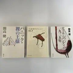 開高健 文庫三冊セット