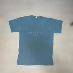 MONACO刺繍水色Tシャツ