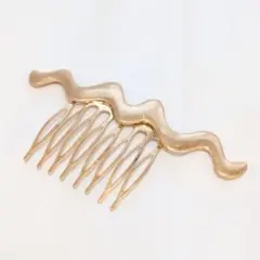 GOLDY うねうね　コーム　かんざし　ヘアピン　ニュアンス　ウェーブ